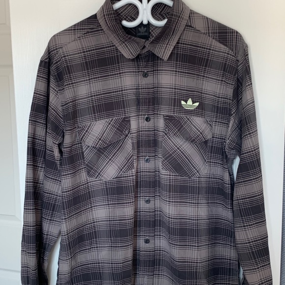 Men’s Adidas button up shirt - Picture 1 of 6